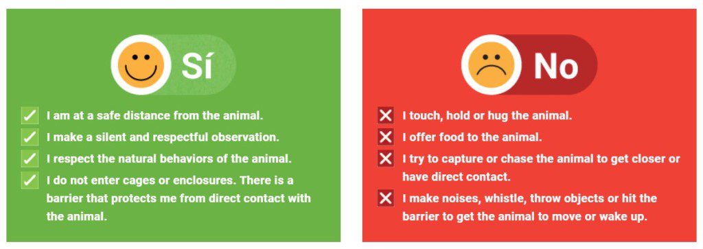 Ethical Selfie Chart Toucan Rescue Ranch Costa Rica