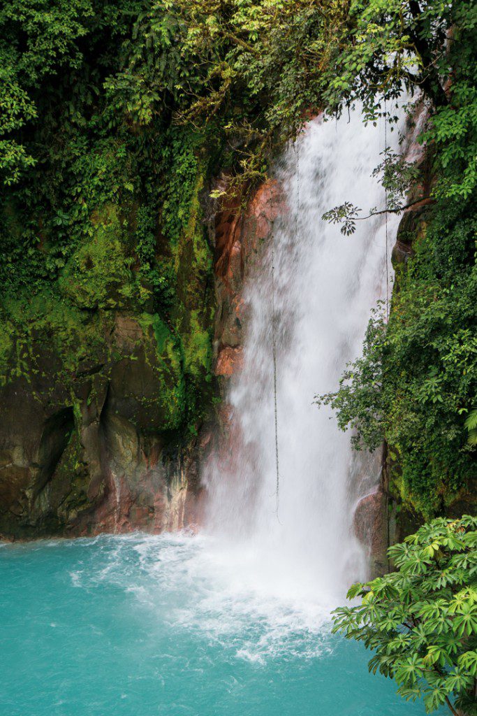 Rio Celeste Waterfall by Zara Palmer