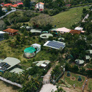 Drone Footage of Headquarters, San Josecito, Heredia, Costa Rica