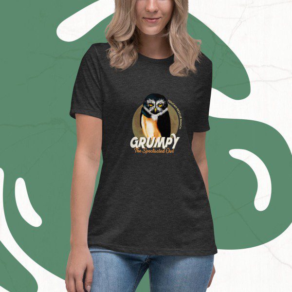 Toucan Rescue Ranch - Grumpy T-Shirt | Women's Relaxed T-Shirt - Image 3